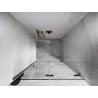 Mexen Lunar-F portes de douche pliantes droite 75 cm, transparent, or rose - 836-075-000-60-00-P