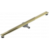 Mexen Flat 360° Slim drainline rotatif 130 cm, doré - 1541130