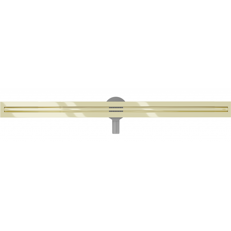 Mexen Flat 360° Slim bonde linéaire rotative 140 cm, dorée - 1541140