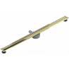 Mexen Flat 360° Slim caniveau linéaire rotatif 160 cm, doré - 1541160