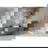 Mexen Rio cabine de douche carrée 70 x 70 cm, transparent, chrome + receveur Rio, blanc - 860-070-070-01-00-4510