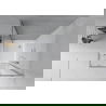 Mexen Rio cabine de douche carrée 70 x 70 cm, transparent, chrome + receveur Rio, blanc - 860-070-070-01-00-4510