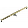 Mexen Flat 360° Slim caniveau linéaire rotatif 160 cm, doré - 1541160