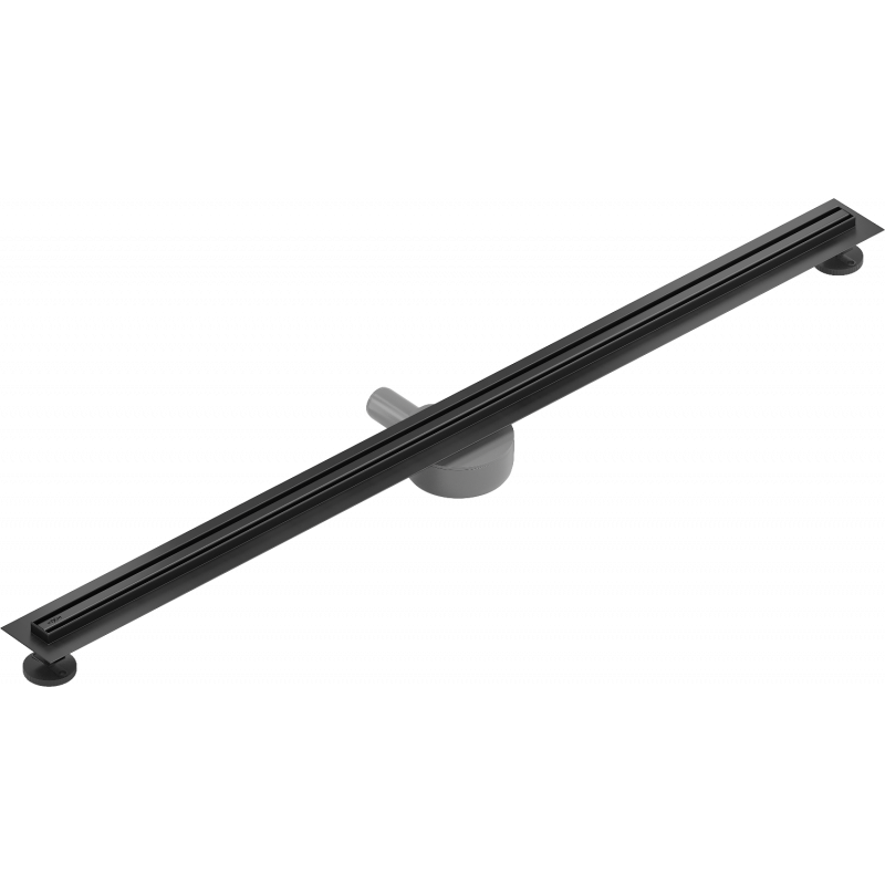 Mexen Flat 360° Slim drainage linéaire rotatif 150 cm, noir - 1741150