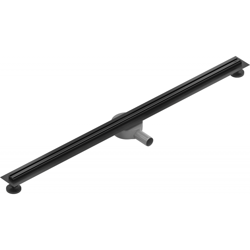Mexen Flat 360° Slim bonde linéaire pivotante 180 cm, noir - 1741180