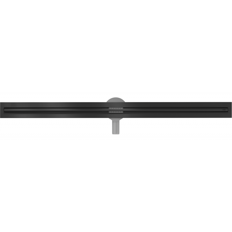 Mexen Flat 360° Slim drainage linéaire rotatif 180 cm, noir - 1741180