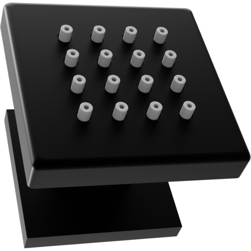 Mexen Cube buse latérale en applique, noire - 79360-70