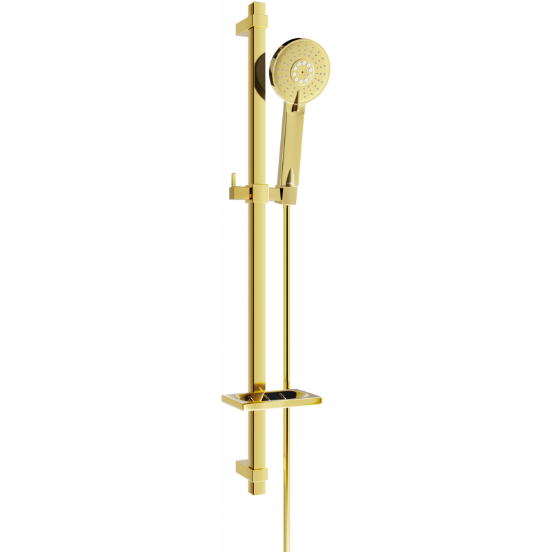 Mexen DQ40 ensemble de douche coulissant, doré - 785404581-50