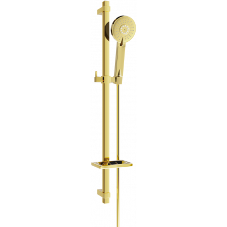 Mexen DQ40 ensemble de douche coulissant, doré - 785404581-50