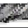 Mexen Lunar-F portes de douche pliantes à droite 85 cm, transparent, gun gray brossé - 836-085-000-66-00-P