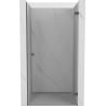 Mexen Lunar-B porte de douche pivotante droite 60 cm, transparent, gun metal - 832-060-000-95-00-P