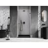 Mexen Lunar-B porte de douche pivotante droite 60 cm, transparent, gun metal - 832-060-000-95-00-P