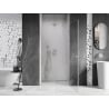 Mexen Lunar-B porte de douche pivotante droite 80 cm, transparent, nickel brossé - 832-080-000-97-00-P