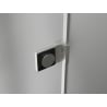 Mexen Lunar-B porte de douche pivotante droite 95 cm, transparent, nickel brossé - 832-095-000-97-00-P