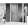 Mexen Lunar-B porte de douche pivotante droite 95 cm, transparent, nickel brossé - 832-095-000-97-00-P
