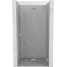 Mexen Lunar-F porte de douche pliantes droites 65 cm, transparentes, nickel brossé - 836-065-000-97-00-P