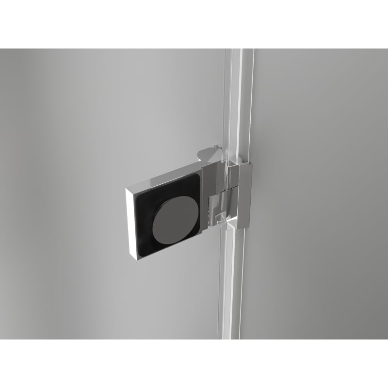 Mexen Lunar-B porte de douche pivotante gauche 120 cm, transparent, chrome - 832S-120-050-01-00-L
