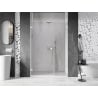 Mexen Lunar-B L porte de douche battante gauche 110 cm, transparent, blanc - 832SL-110-050-20-00-L
