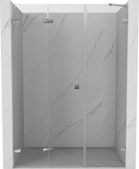 Mexen Lunar-F porte de douche pliante gauche 110 cm, transparent, chrome - 836S-110-050-01-00-L
