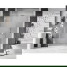 Mexen Lunar-B porte de douche battante gauche 110 cm, transparent, blanc - 832S-110-050-20-00-L