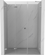 Mexen Lunar-F porte de douche pliante gauche 135 cm, transparent, chrome - 836S-135-050-01-00-L
