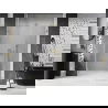 Mexen Lunar-B porte de douche pivotante gauche 145 cm, transparent, doré brossé - 832S-145-050-55-00-L
