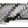 Mexen Lunar-F porte de douche pliantes gauche 115 cm, transparent, doré - 836S-115-050-50-00-L