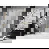 Porte de douche pliante Mexen Lunar-F à gauche 135 cm, transparent, doré brossé - 836S-135-050-55-00-L