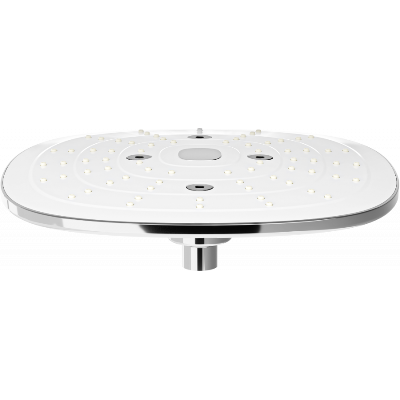 Mexen D-17 pomme de douche 24x24 cm, chrom/blanc - 79717-02