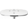 Mexen D-17 pomme de douche 24x24 cm, chrom/blanc - 79717-02