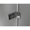 Mexen Lunar-F porte de douche pliantes droite 140 cm, transparent, chrome - 836S-140-050-01-00-P