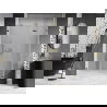 Mexen Lunar-F porte de douche pliante droite 145 cm, transparent, doré - 836S-145-050-50-00-P