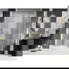 Mexen Lunar-F portes de douche pliantes droite 135 cm, transparent, or brossé - 836S-135-050-55-00-P