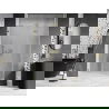 Mexen Lunar-F portes de douche pliantes droite 135 cm, transparent, or brossé - 836S-135-050-55-00-P