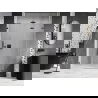 Mexen Lunar-F porte de douche pliantes droite 135 cm, transparent, gun metal - 836S-135-050-95-00-P