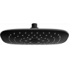 Mexen D-22 pomme de douche 26x23 cm, noire - 79722-70