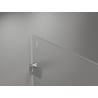 Mexen Lunar-F L porte de douche pliantes gauche 110 cm, transparent, chrome - 836SL-110-050-01-00-L