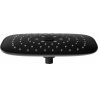 Mexen D-22 pomme de douche 26x23 cm, noire - 79722-70