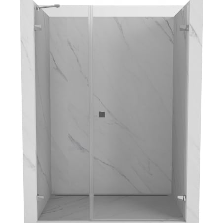 Mexen Lunar-B porte de douche pivotante droite 115 cm, transparent, chrome - 832S-115-050-01-00-P