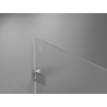Mexen Lunar-F L portes de douche pliantes gauche 120 cm, transparentes, chrome - 836SL-120-050-01-00-L