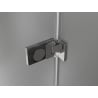 Mexen Lunar-F L portes de douche pliantes gauche 120 cm, transparentes, chrome - 836SL-120-050-01-00-L