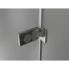 Mexen Lunar-F L portes de douche pliantes gauche 120 cm, transparentes, chrome - 836SL-120-050-01-00-L