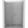 Mexen Lunar-F L portes de douche pliantes gauche 120 cm, transparentes, chrome - 836SL-120-050-01-00-L