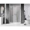 Mexen Lunar-F L portes de douche pliantes gauche 120 cm, transparentes, chrome - 836SL-120-050-01-00-L
