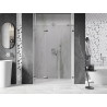 Mexen Lunar-F L portes de douche pliantes gauche 120 cm, transparentes, chrome - 836SL-120-050-01-00-L