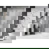 Mexen Lunar-F L porte de douche pliante gauche 135 cm, transparent, chrome - 836SL-135-050-01-00-L