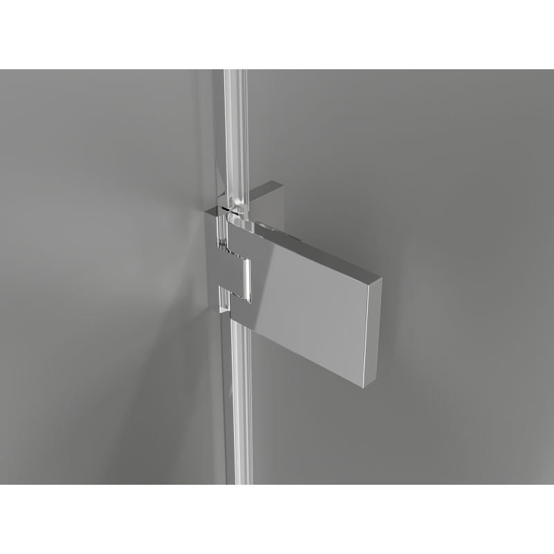 Mexen Lunar-F L porte de douche pliable gauche 140 cm, transparent, chrome - 836SL-140-050-01-00-L