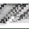Porte de douche battante droite Mexen Lunar-B 120 cm, transparent, chrome - 832S-120-050-01-00-P