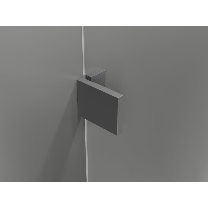 Mexen Lunar-B L porte de douche pivotante gauche 130 cm, transparent, gun metal - 832SL-130-050-95-00-L