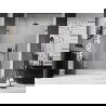 Mexen Lunar-B L porte de douche pivotante gauche 135 cm, transparent, gun metal - 832SL-135-050-95-00-L